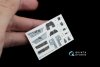 Quinta Studio QD48042 F/A-18A 3D-Printed & coloured Interior on decal paper (for Kinetic) 1/48